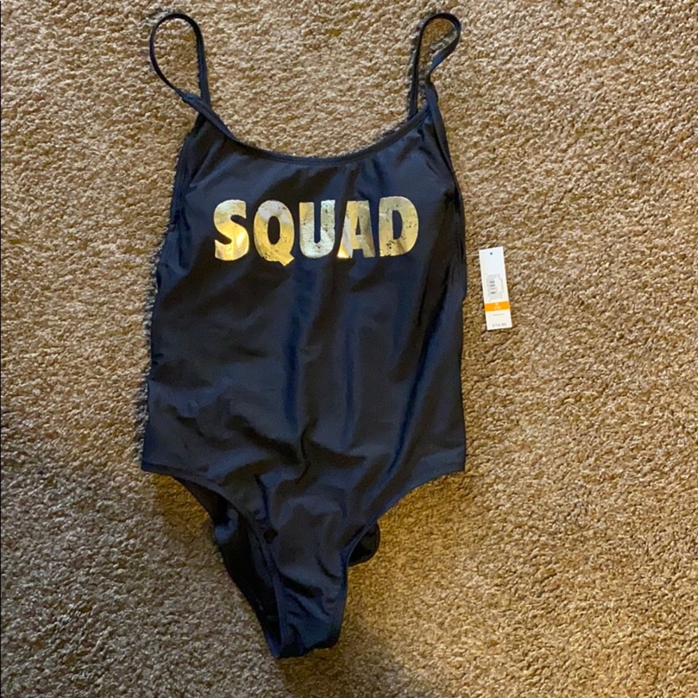 SQUAD one piece swim suit